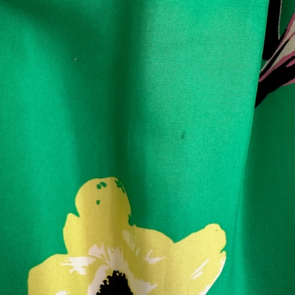 Jcrew Green Floral Dress - Picture 2 of 4